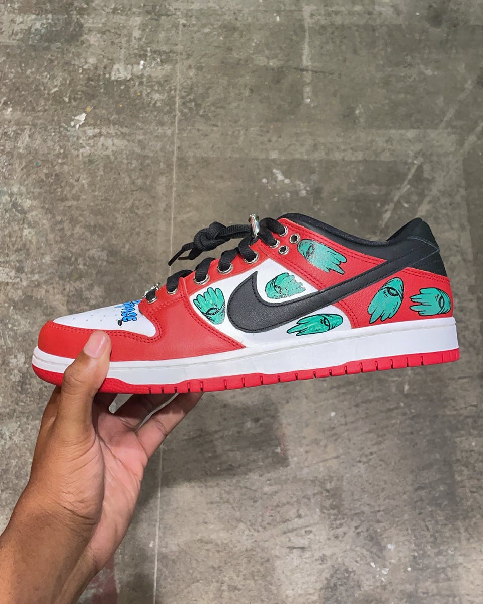 Customized Nike Dunk Sneakers